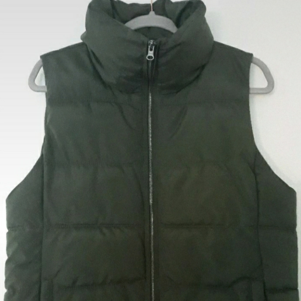 Green Puffer Vest
